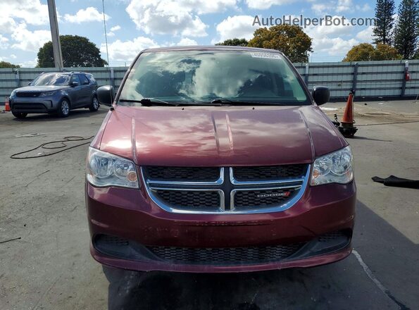 2C4RDGBG9JR155846 2018 DODGE GRAND Burgundy 