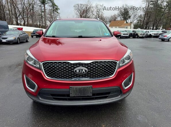 5XYPGDA31JG402759 2018 KIA SORENTO Red 