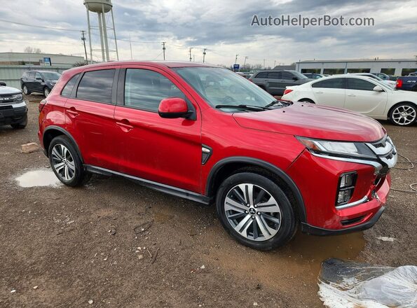 JA4APUAU3MU012967 2021 MITSUBISHI OUTLANDER Красный Вид спереди