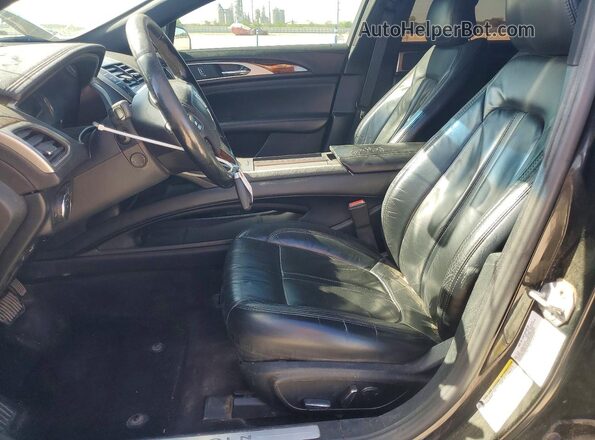 3LN6L5LU7HR634877 2017 LINCOLN MKZ Black Widok deski rozdzielczej