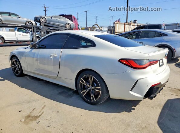 WBA13AR02MCG39571 2021 BMW M4 White Rear right