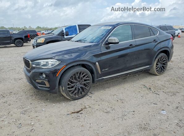 5UXKU6C57G0S82461 2016 BMW X6 Black Задня ліва чверть