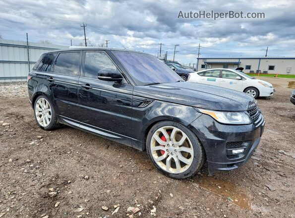 SALWV2EF7GA588027 2016 LAND ROVER RANGE ROVER Black Դիմացի տեսք