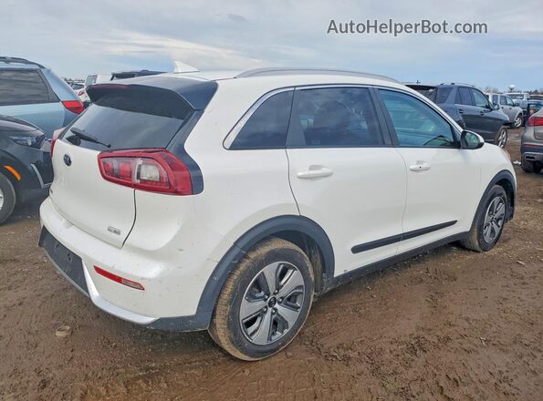 KNDCB3LC0K5246132 2019 KIA NIRO White Przód prawy