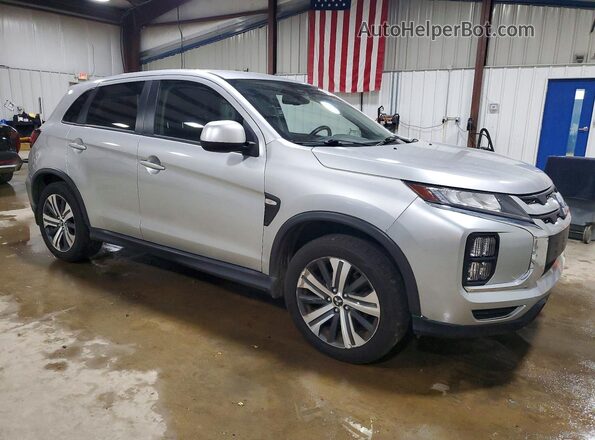 JA4APUAU3NU003137 2022 MITSUBISHI OUTLANDER Silver 