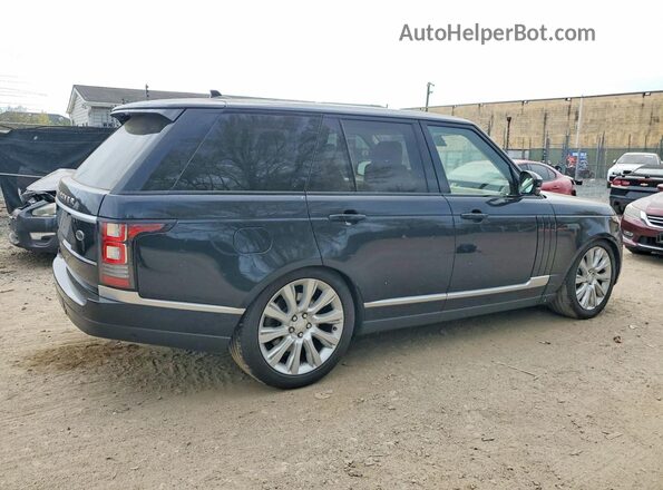 SALGS2EF1GA292319 2016 LAND ROVER RANGE ROVER Blue წინა მარჯვენა