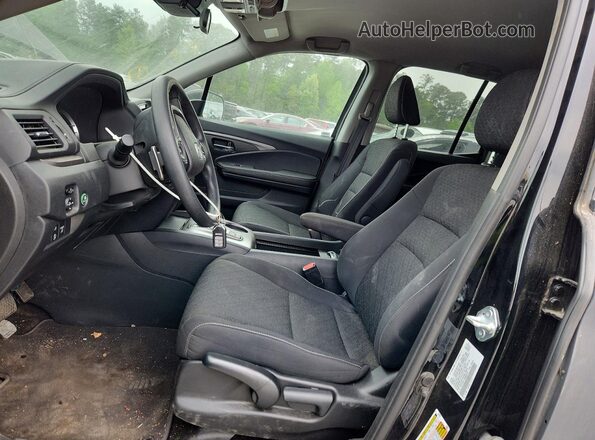 5FPYK3F11MB002479 2021 HONDA RIDGELINE Black Вид салону спереду