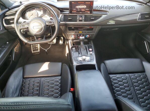 WUAWAAFC1HN902950 2017 AUDI RS7 White Սարքավորումների վահանակի տեսք