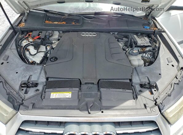WA1LHAF74HD039737 2017 AUDI Q7 Белый Вид наклейки с VIN-кодом