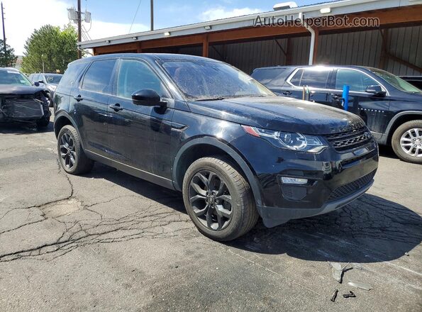 SALCT2BG6HH711685 2017 LAND ROVER DISCOVERY Black Widok z przodu