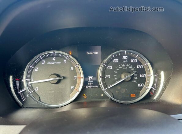 5J8YD4H71KL004996 2019 ACURA MDX Черный 