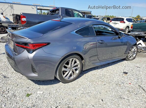 JTHAA5BC4L5011076 2020 LEXUS RC Gray Delantero derecho