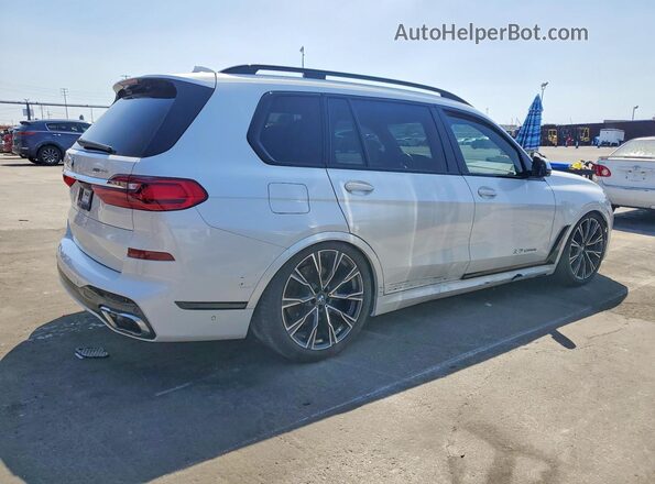 5UXCX4C55KLB39499 2019 BMW X7 White Передня права чверть