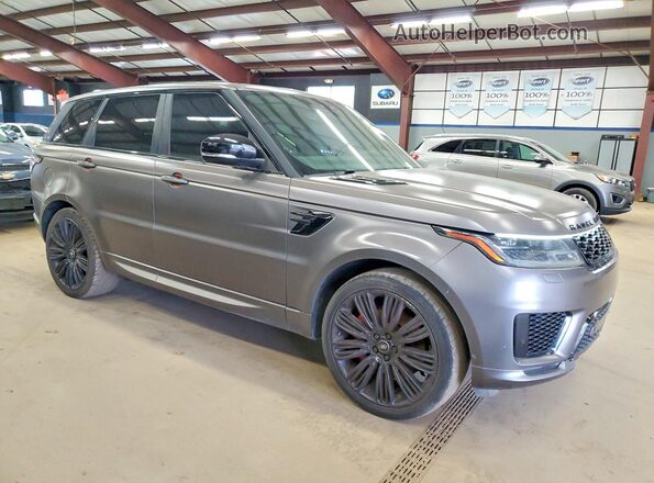 SALWV2SV5JA197347 2018 LAND ROVER RANGE Gray Front view
