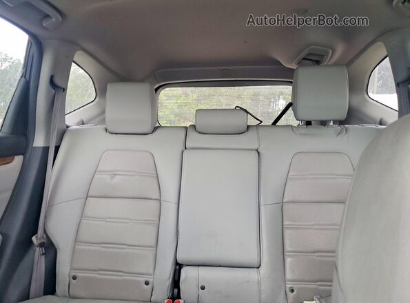 7FARW1H89HE016589 2017 HONDA CR-V Gray უკანა სალონის ხედი