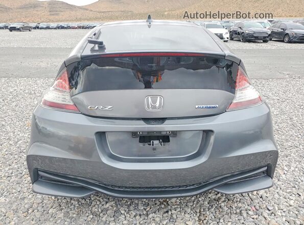 JHMZF1D43GS001410 2016 HONDA CR-Z Серый Вид салона спереди