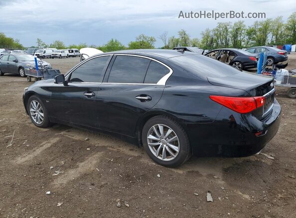JN1CV7AP3HM642013 2017 INFINITI Q50 Black Հետևի աջ