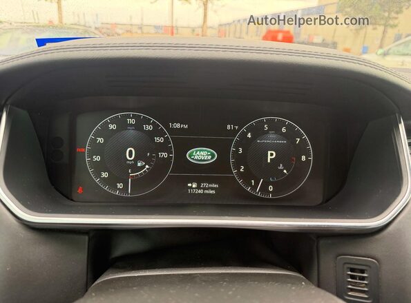 SALGS5FE1HA328485 2017 LAND ROVER RANGE White Widok zestawu wskaźników