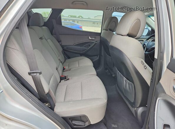 5XYZT3LB3HG433430 2017 HYUNDAI SANTA FE Silver Շարժիչի բաժամունքի տեսք