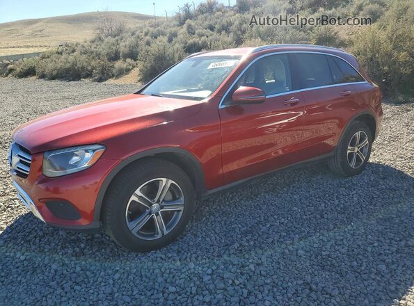 WDC0G4KBXGF016791 2016 MERCEDES-BENZ GLC-CLASS Red Rear left