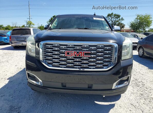 1GKS1HKJ6JR224689 2018 GMC YUKON Черный Вид сзади
