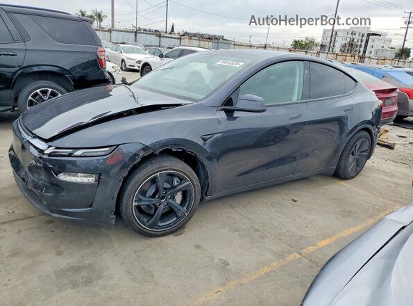 7SAYGDED1TF537387 2026 TESLA MODEL Y Gray Rear left