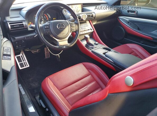 JTHGA5BC1M5011807 2021 LEXUS RC 300 White Вид щитка приладів