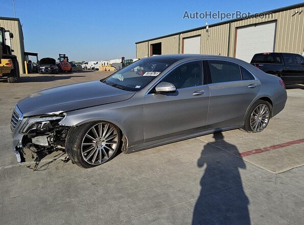 WDDUG8CB0GA214053 2016 MERCEDES-BENZ S-CLASS Silver Vista interior de 360 grados
