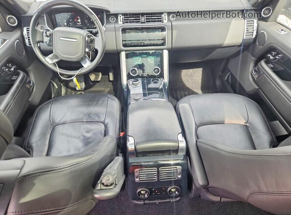 SALGS2RK8KA537651 2019 LAND ROVER RANGE ROVER Gray Вид щитка приладів