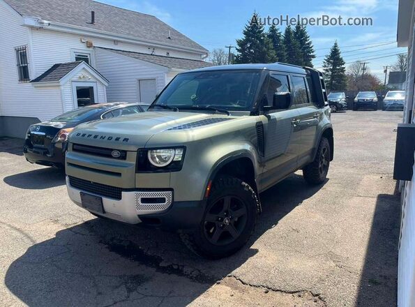 SALEJ7RXXM2052024 2021 LAND ROVER DEFENDER Green 