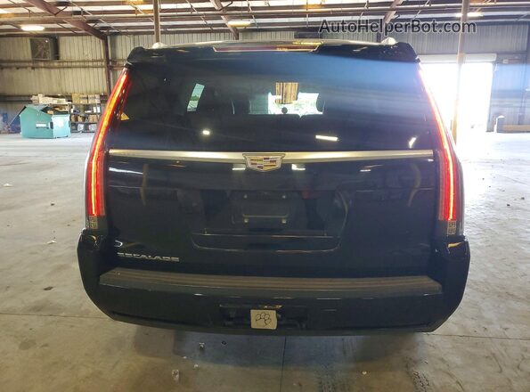 1GYS4BKJ7JR395770 2018 CADILLAC ESCALADE Black Սալոնի դիմացի տեսք