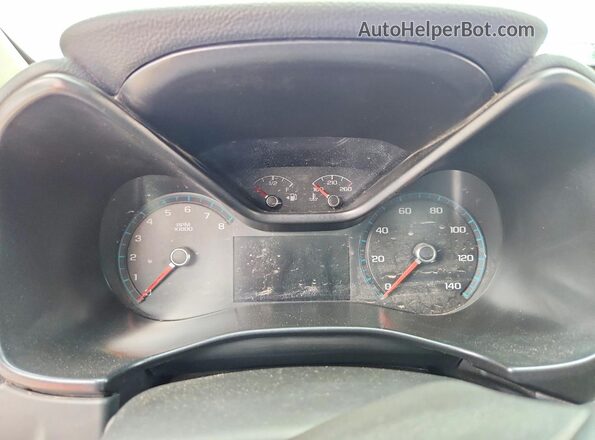 1GCGTDEN3M1227040 2021 CHEVROLET 1500 Blue Սարքավորումների վահանակի տեսք