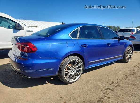 1VWDT7A37HC031165 2017 VOLKSWAGEN PASSAT Синий 