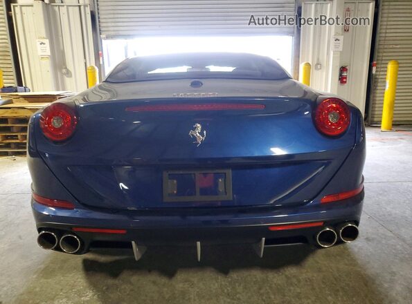 ZFF77XJA4H0226114 2017 FERRARI CALIFORNIA Синий 