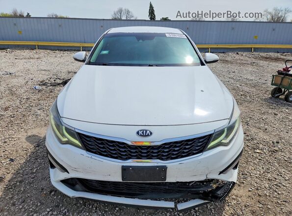 5XXGT4L32KG338410 2019 KIA OPTIMA White 