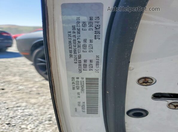 2C3CDZAG9HH600111 2017 DODGE CHALLENGER Charcoal VIN sticker view
