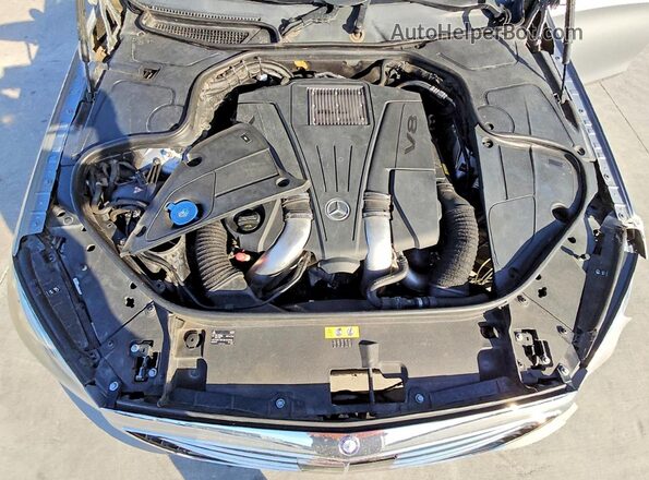 WDDUG8CB0GA214053 2016 MERCEDES-BENZ S-CLASS Silver Vista del compartimento del motor