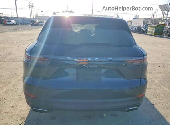 WP1AA2AY7LDA08867 2020 PORSCHE CAYENNE Синий Вид салона спереди