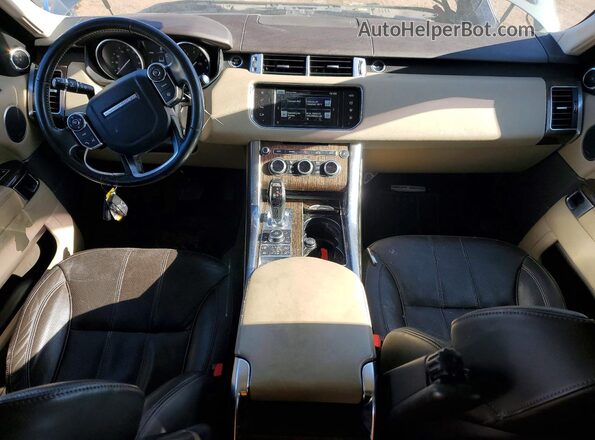 SALWR2EF4GA103850 2016 LAND ROVER RANGE ROVER Green ხელსაწყოთა პანელის ხედი