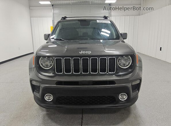 ZACNJAB13KPK04302 2019 JEEP RENEGADE Gray უკანა ხედი