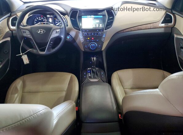 KM8SRDHF0HU170602 2017 HYUNDAI SANTA White 