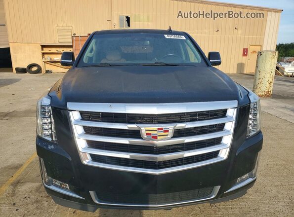 1GYS3HKJXHR387923 2017 CADILLAC ESCALADE Черный Вид сзади
