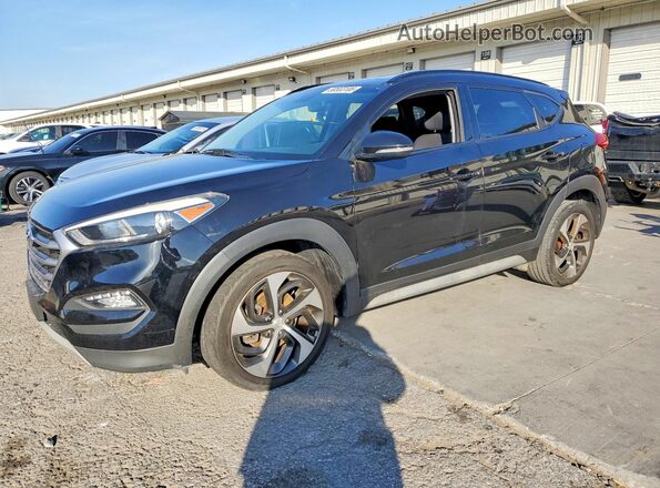 KM8J3CA20JU736505 2018 HYUNDAI TUCSON Black 