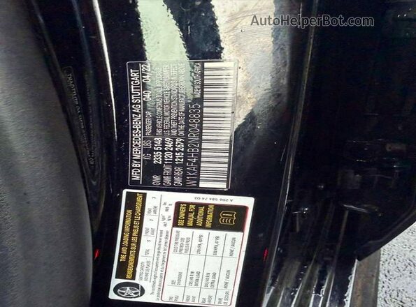 W1KAF4HB2NR048835 2022 MERCEDES-BENZ C Black სალონის 360-გრადუსიანი ხედი