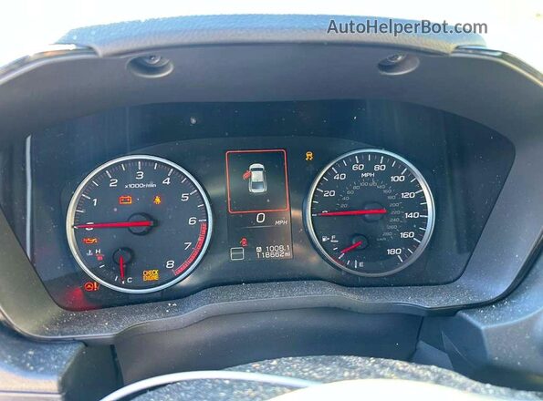 JF1VBAA63N9008658 2022 SUBARU WRX Red Vista de los asientos traseros
