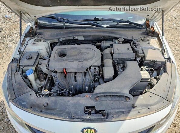 5XXGT4L32KG338410 2019 KIA OPTIMA White 