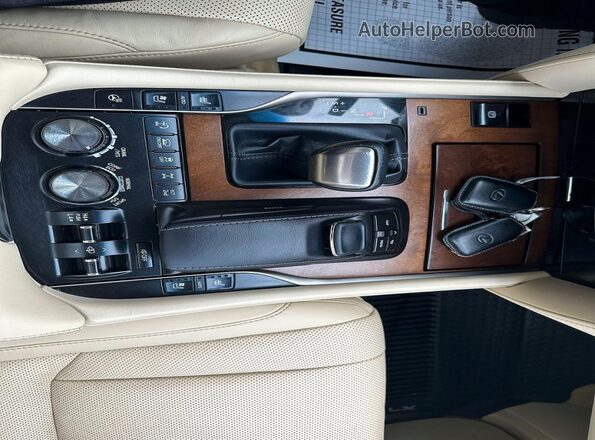 JTJHY7AX2K4285356 2019 LEXUS LX White VIN sticker view
