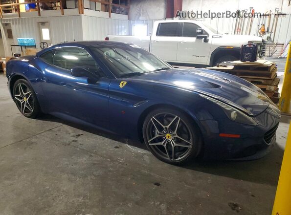ZFF77XJA4H0226114 2017 FERRARI CALIFORNIA Синий 
