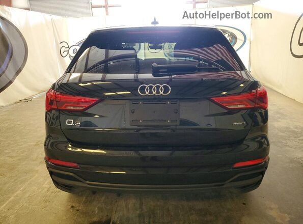 WA1DECF37S1047572 2025 AUDI Q3 Black უკანა ხედი