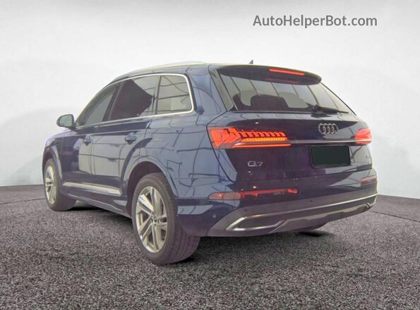 WA1LXBF79ND006740 2022 AUDI Q7 Blue Trasero derecho